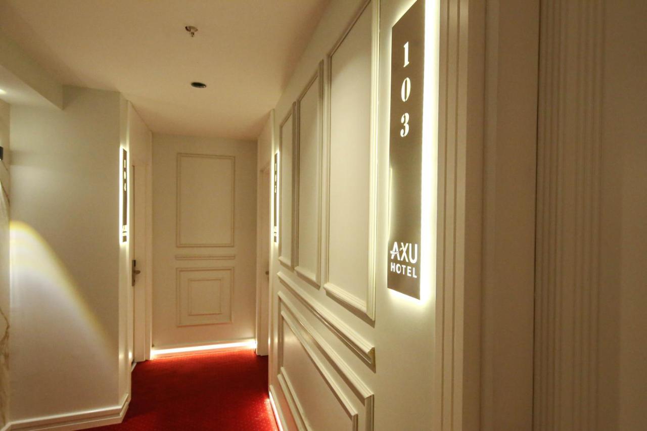 Axu Airport Hotel Arnavutkoy المظهر الخارجي الصورة A corridor at the hotel